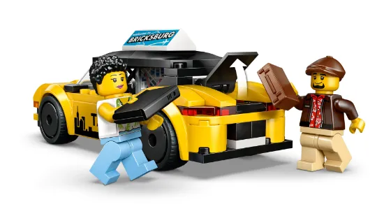 Picture of LEGO City 60487 Yellow Taxi