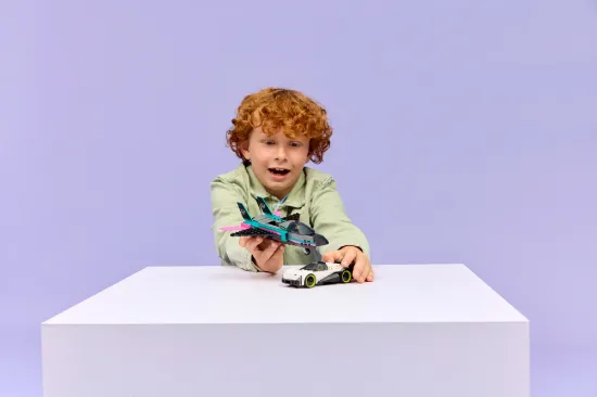 Picture of LEGO City 60489 Jet vs. Car