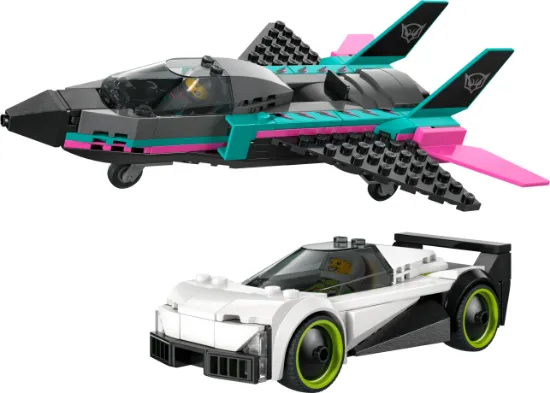 Picture of LEGO City 60489 Jet vs. Car