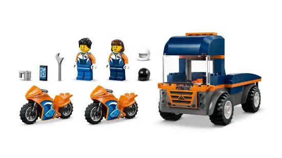 Picture of LEGO City 60491 Motorcycle Transporter