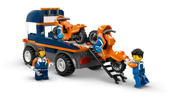 Picture of LEGO City 60491 Motorcycle Transporter