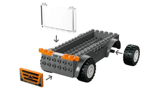 Picture of LEGO City 60491 Motorcycle Transporter