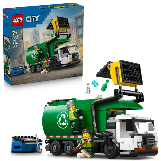 Picture of LEGO City 60495 Recycling Truck