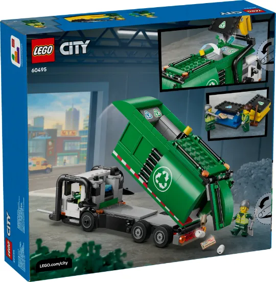 Picture of LEGO City 60495 Recycling Truck