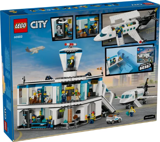 Picture of LEGO City 60502 Airport with Airplane