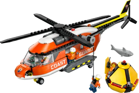 Picture of LEGO City 60503 Coast Guard Helicopter