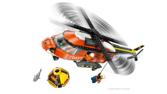 Picture of LEGO City 60503 Coast Guard Helicopter