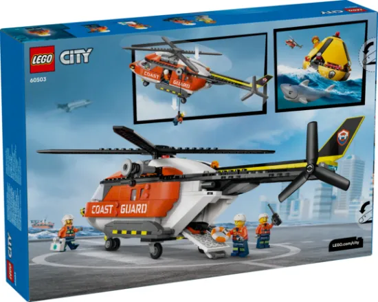 Picture of LEGO City 60503 Coast Guard Helicopter