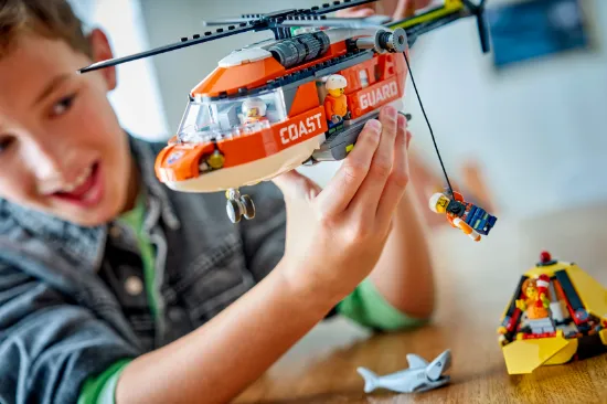 Picture of LEGO City 60503 Coast Guard Helicopter