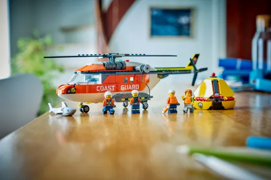 Picture of LEGO City 60503 Coast Guard Helicopter