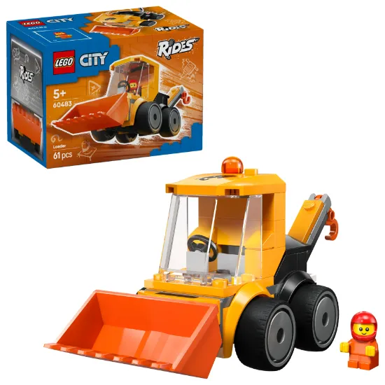 Picture of LEGO City  Rides 60483 Construction Loader