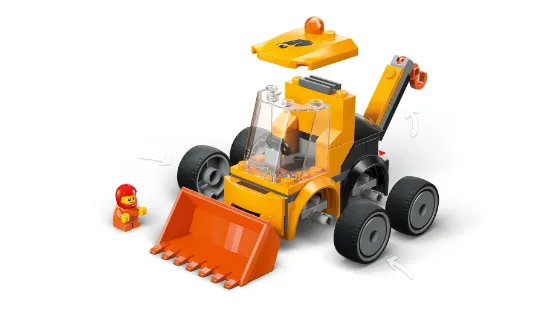 Picture of LEGO City  Rides 60483 Construction Loader