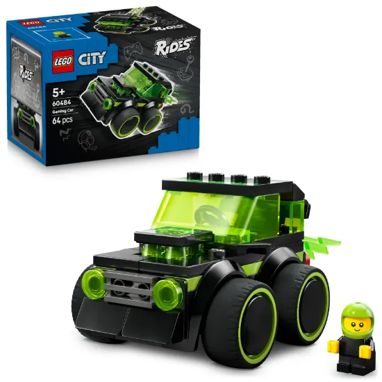 Picture of LEGO City  Rides 60484 Gaming Race Car