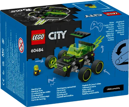 Picture of LEGO City  Rides 60484 Gaming Race Car