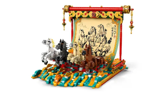 Picture of LEGO 80119 Spring Festival Galloping Horse Canvas
