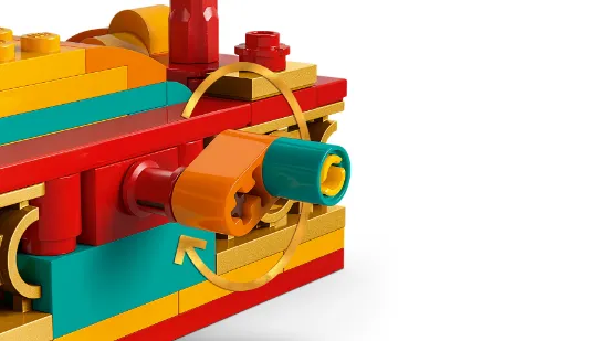 Picture of LEGO 80119 Spring Festival Galloping Horse Canvas