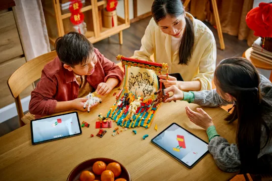 Picture of LEGO 80119 Spring Festival Galloping Horse Canvas