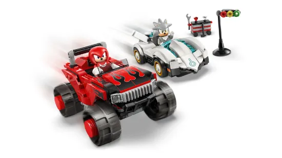 Picture of LEGO Sonic 77118 the Hedgehog™ Silver’s Car vs. Knuckles’ Monster Truck