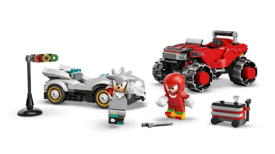 Picture of LEGO Sonic 77118 the Hedgehog™ Silver’s Car vs. Knuckles’ Monster Truck