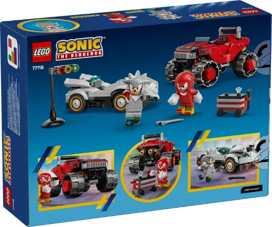 Picture of LEGO Sonic 77118 the Hedgehog™ Silver’s Car vs. Knuckles’ Monster Truck