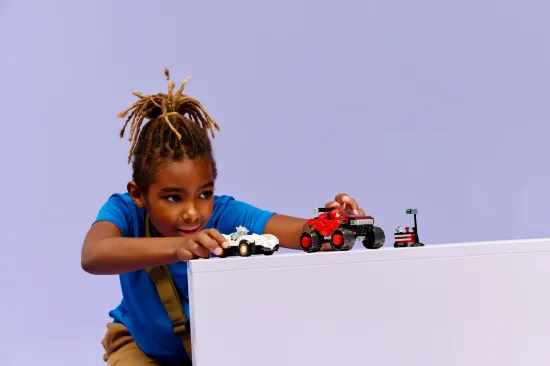 Picture of LEGO Sonic 77118 the Hedgehog™ Silver’s Car vs. Knuckles’ Monster Truck