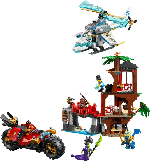 Picture of LEGO NINJAGO 71857 Ninja Vehicle Tree House Battle