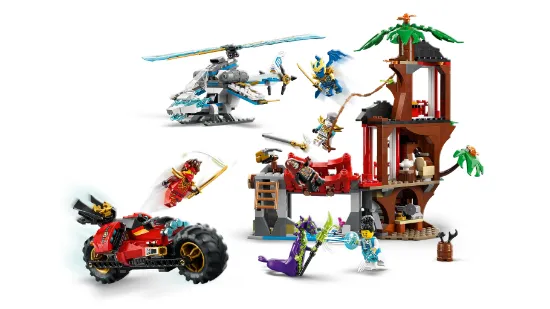 Picture of LEGO NINJAGO 71857 Ninja Vehicle Tree House Battle