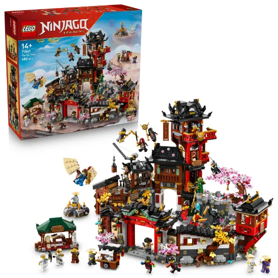 Picture of LEGO NINJAGO 71861 The Old Town 15th Anniversary