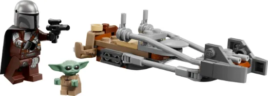 Picture of LEGO Star Wars 75436 The Mandalorian & Grogu’s Speeder Bike™
