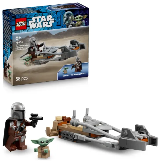 Picture of LEGO Star Wars 75436 The Mandalorian & Grogu’s Speeder Bike™