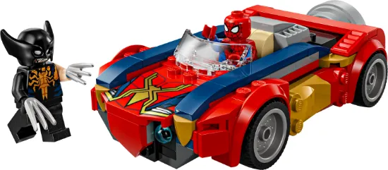 Picture of LEGO MARVEL 76336 Spider-Man Car vs. Venomized Wolverine