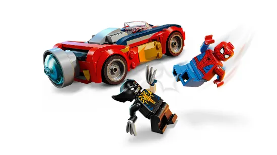Picture of LEGO MARVEL 76336 Spider-Man Car vs. Venomized Wolverine