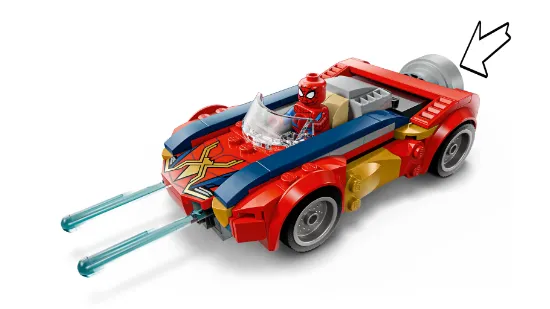 Picture of LEGO MARVEL 76336 Spider-Man Car vs. Venomized Wolverine
