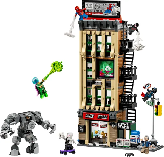 Picture of LEGO MARVEL 76342 Spider-Man vs. Mysterio: The Daily Bugle