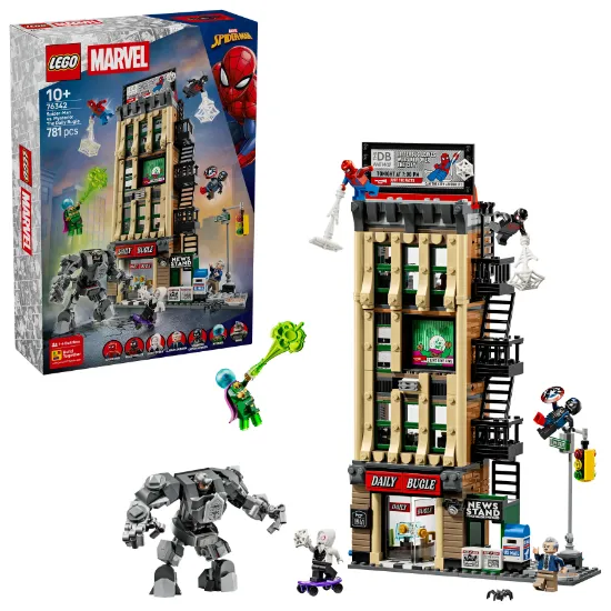 Picture of LEGO MARVEL 76342 Spider-Man vs. Mysterio: The Daily Bugle