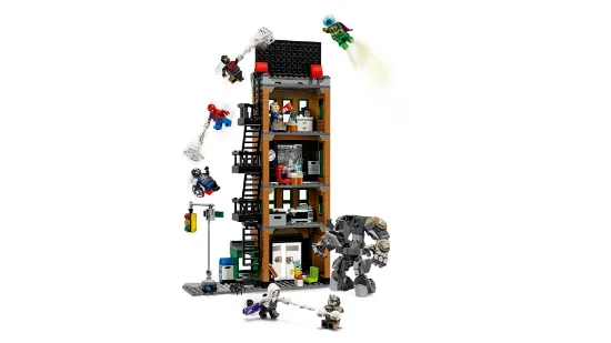 Picture of LEGO MARVEL 76342 Spider-Man vs. Mysterio: The Daily Bugle