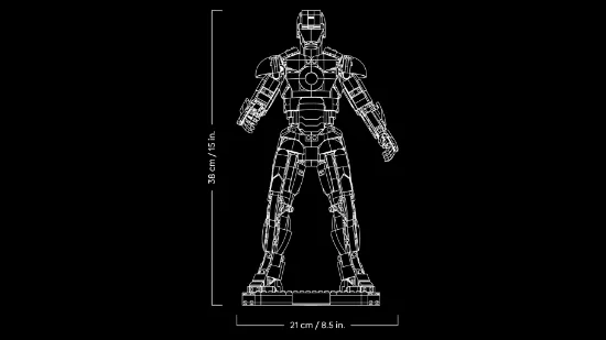 Picture of LEGO MARVEL 76344 Iron Man Mark 3 Collectors’ Edition