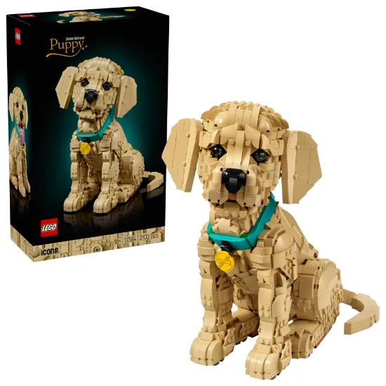 Picture of LEGO Icons 11384 Golden Retriever Puppy