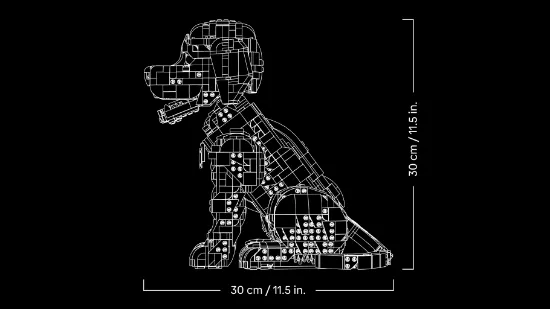 Picture of LEGO Icons 11384 Golden Retriever Puppy