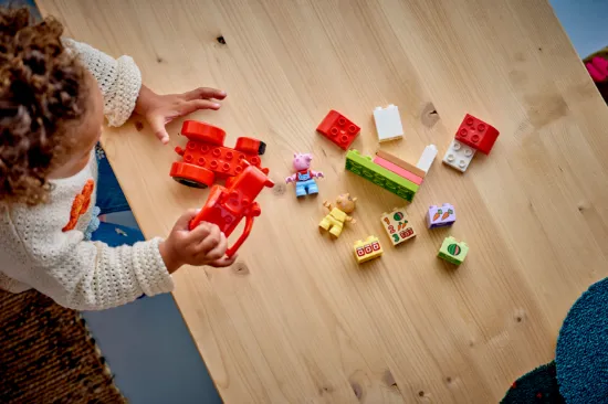 Picture of LEGO DUPLO Peppa Pig 10468 Tractor and Market