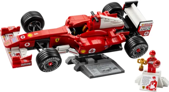 Picture of LEGO Icons 11375 Ferrari F2004 & Michael Schumacher