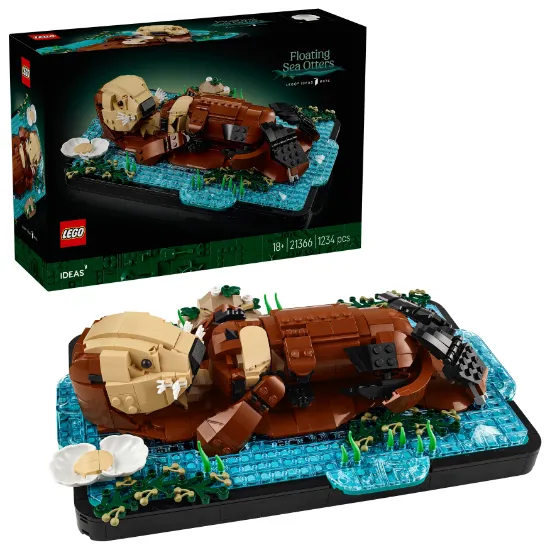 Picture of LEGO IDEAS 21366 Floating Sea Otters