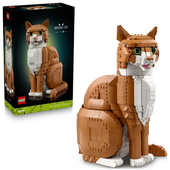 Picture of LEGO IDEAS 21376 Orange Cat