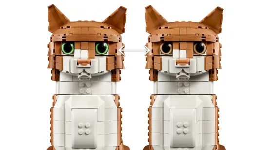 Picture of LEGO IDEAS 21376 Orange Cat