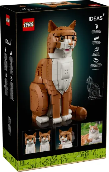 Picture of LEGO IDEAS 21376 Orange Cat