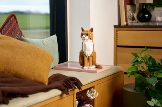 Picture of LEGO IDEAS 21376 Orange Cat