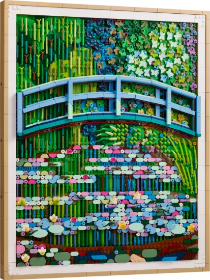 Picture of LEGO Art 31220 Claude Monet – Bridge over a Pond of Water Lilies