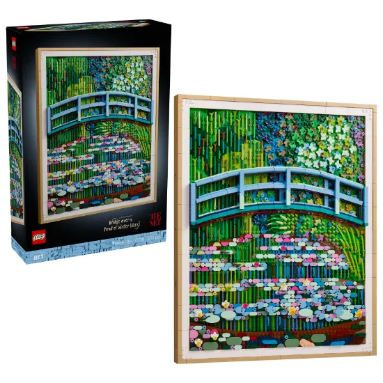 Picture of LEGO Art 31220 Claude Monet – Bridge over a Pond of Water Lilies
