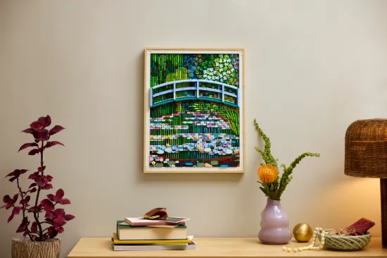 Picture of LEGO Art 31220 Claude Monet – Bridge over a Pond of Water Lilies