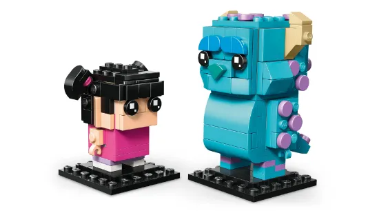 Picture of LEGO Disney 40861 BrickHeadz Disney and Pixar Sulley, Mike and Boo Figures